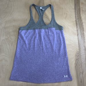 Under Armour Purple and Grey Tank